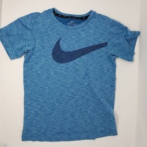 NIKE Dri-Fit Blue T-Shirt KIDS- Size SMALL